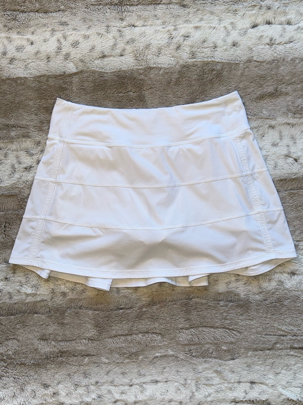 Lululemon Pace Rival Skirt *4-way Stretch in White Size 4 - Picture 3 of 12